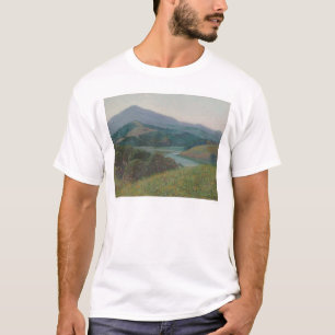 Mt. Tamalpais von Corte Madera Nebenfluss (1153) T-Shirt