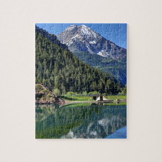 Mt. Timpanogos - Tibble Gabel-Reservoir - Utah Puzzle (Vertikal)