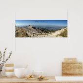 Mt. Ventoux - Panoramasicht Poster (Küche)