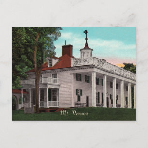 Mt. Vernon Vintage Postkarte