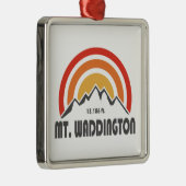 Mt. Waddington British Columbia Ornament Aus Metall (Rechts)