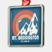Mt. Waddington British Columbia Sun Eagle Ornament Aus Metall (Links)