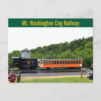 Mt. Washington Zahnradbahn Postkarte