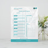 MT Weekly Travel Planner (Stehend Vorderseite)