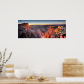 Mt Whitney and Pinnacles Sunrise - John Muir Trail Poster (Küche)
