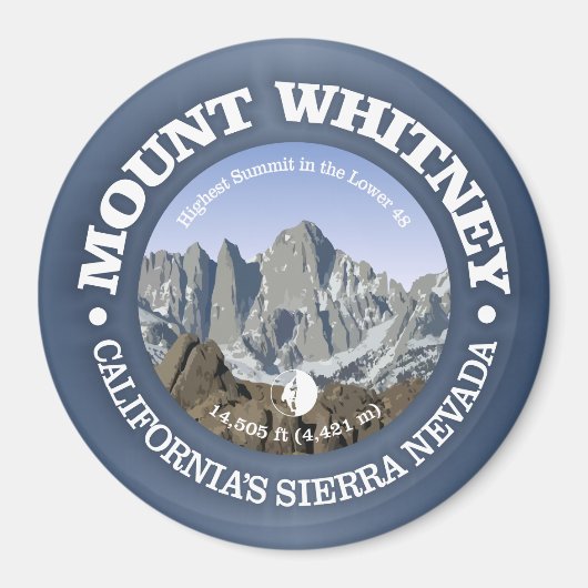 Mt Whitney Magnet (Vorne)