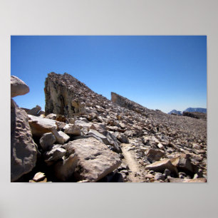 Mt Whitney Nadeln Traverse 2 - John Muir Trail Poster