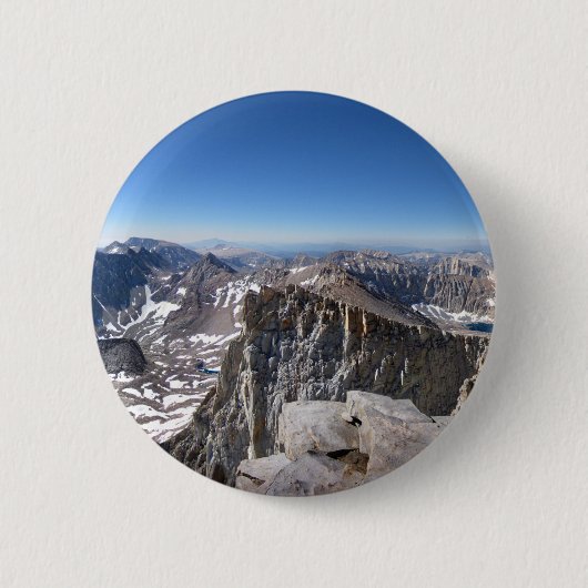 Mt Whitney Summit - John Muir Trail - Sierra Button (Vorderseite)