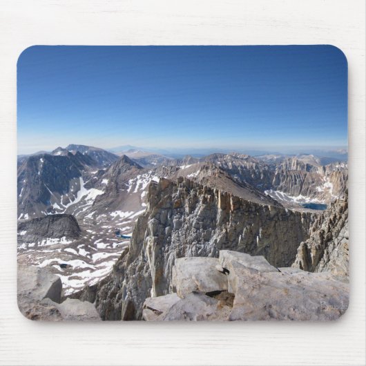 Mt Whitney Summit - John Muir Trail - Sierra Mousepad (Vorne)