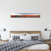 Mt Whitney Sunset Panorama - John Muir Trail Leinwanddruck (Insitu (Schlafzimmer))