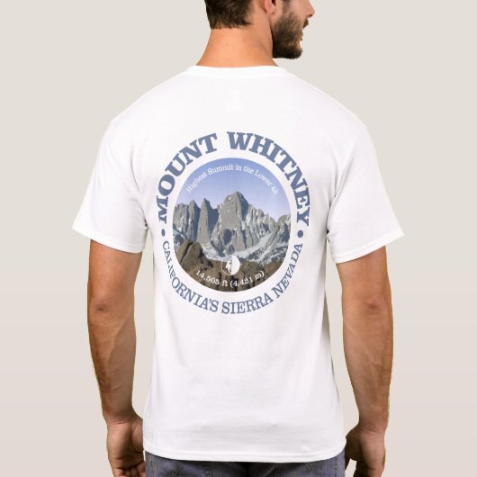 Mt Whitney T-Shirt (Rückseite)
