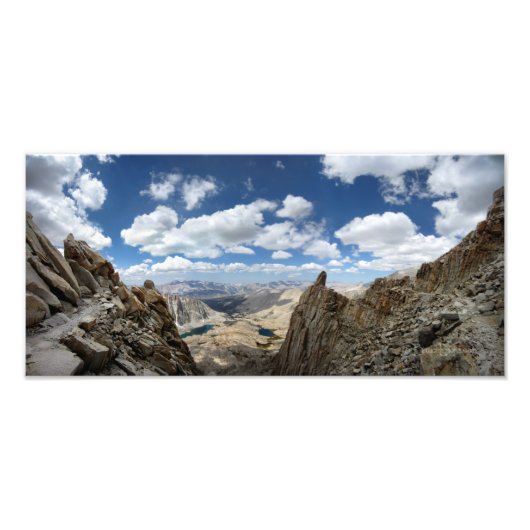 Mt Whitney Trail - John Muir Trail Fotodruck (Vorne)