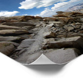 Mt Whitney Trail - John Muir Trail Poster (Ecke)
