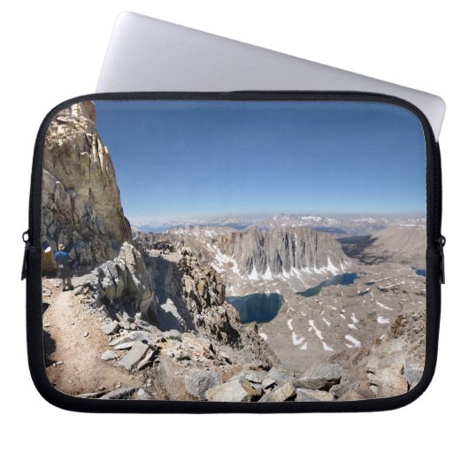 Mt Whitney Trail Junction John Muir Trail Laptopschutzhülle (Vorderseite)
