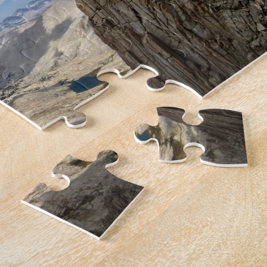 Mt Whitney Trail über Hitchcock- und Gitarrenseen Puzzle (Seite)