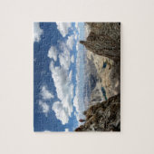 Mt Whitney Trail über Hitchcock- und Gitarrenseen  Puzzle (Vertikal)