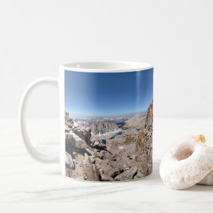 Mt Whitney Trail Wappen Panorama - Sierra Kaffeetasse