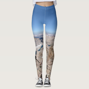 Mt Whitney Trail Wappen Panorama - Sierra Leggings