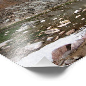 Mt Whitney Trail - Wotans Throne Over Trail Camp Fotodruck (Ecke)