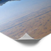 Mt Whitney von Bighorn Plateau 2 - John Muir Trail Poster (Ecke)