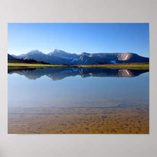 Mt Whitney von Bighorn Plateau 2 - John Muir Trail Poster