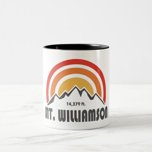 Mt. Williamson California Zweifarbige Tasse (Mittel)