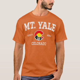 Mt Yale Colorado 14ers Vintage Sportliche Berge T-Shirt