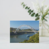 Mtamvuna-Brücke, Kwazulu-Natal Postkarte (Stehend Vorderseite)
