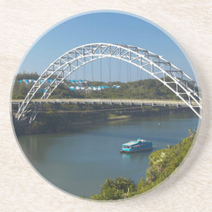 Mtamvuna-Flussbrücke, Kwazulu-Natal Sandstein Untersetzer