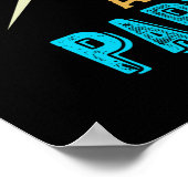 MTB - Abstürzen gehört zum Radfahren Poster (Ecke)