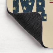 Mtb amerikanische Flagge Mousepad (Ecke)
