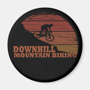 MTB Downhill Mountainbiken Magnet