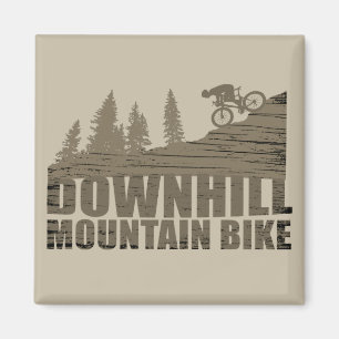 MTB Downhill Mountainbiken Magnet