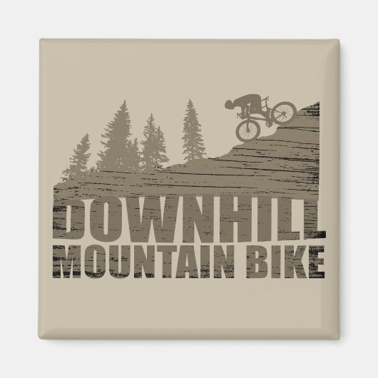 MTB Downhill Mountainbiken Magnet (Vorne)
