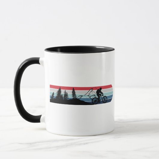 MTB Downhill Mountainbiken Tasse (Links)
