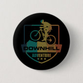 MTB Downhill-Mountainbiking Button (Vorderseite)