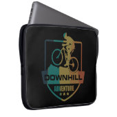 MTB Downhill-Mountainbiking Laptopschutzhülle (Vorne Rechts)