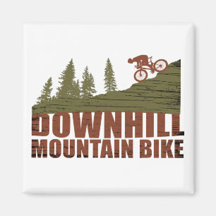 MTB Downhill-Mountainbiking Magnet