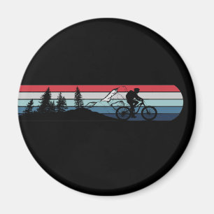 MTB Downhill-Mountainbiking Magnet