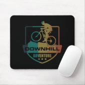 MTB Downhill-Mountainbiking Mousepad (Mit Mouse)