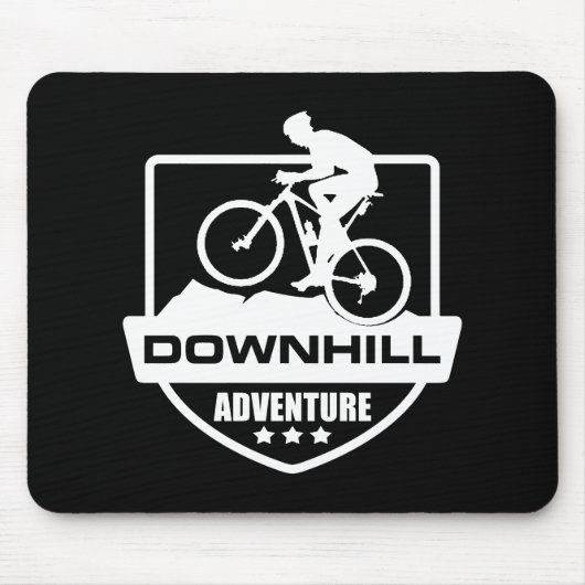 MTB Downhill-Mountainbiking Mousepad (Vorne)