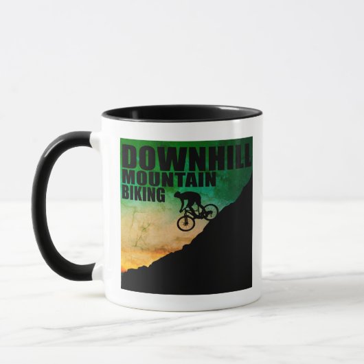 MTB Downhill-Mountainbiking Tasse (Links)