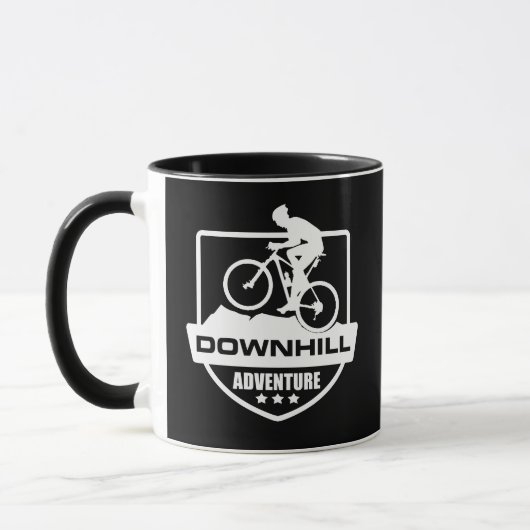 MTB-Downhill-Mountainbiking Tasse (Links)