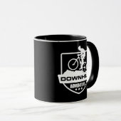MTB-Downhill-Mountainbiking Tasse (VorderseiteRechts)