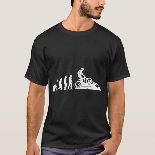 MTB Evolution Mountainbike T-Shirt (Vorderseite)