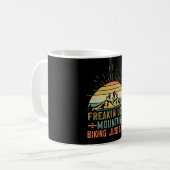 MTB - Freakin Liebe Mountainbiken Kaffeetasse (Vorderseite Links)
