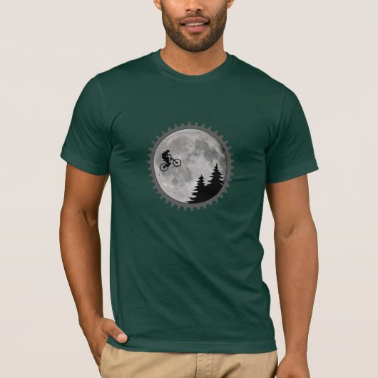 MTB Gear Moon T-Shirt (Vorderseite)