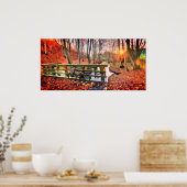 MTB Kies in Holzpastellplakaten Poster (Küche)