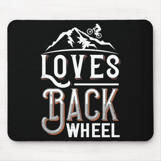 MTB - Lieben Rückrad Mousepad (Vorne)