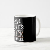 MTB - Liebt Hinterrad Kaffeetasse (VorderseiteRechts)